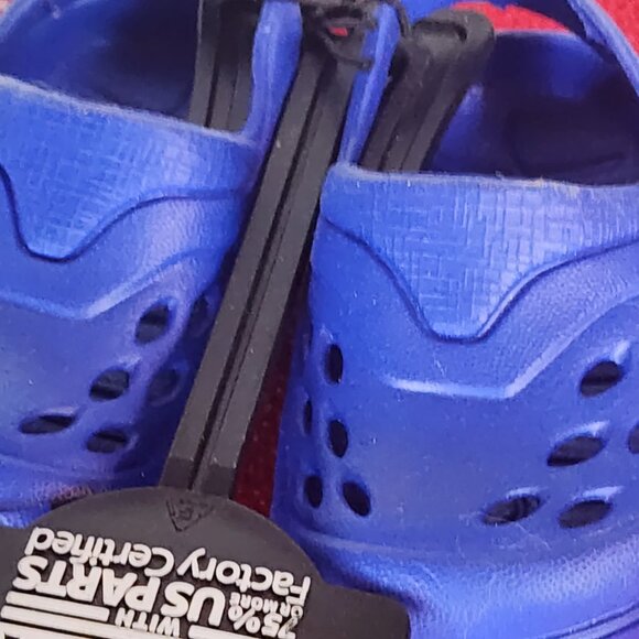 Wonder Nation Royal Blue Made in the USA Clog w/Non Marking Sole Infant Size 2 - Picture 2 of 16